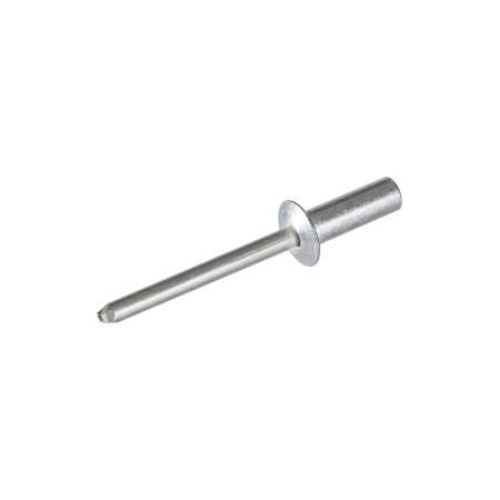 Titan Fasteners Blind Rivet, Button Head, 3/16 in Dia., Aluminum Body, 500 PK NBBGAMD68A